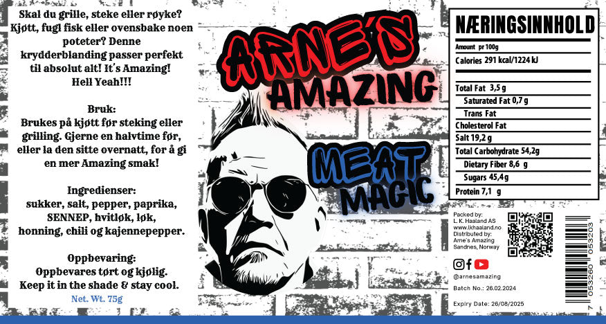 Arne`s Amazing Meat Magic 75gr